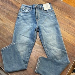 Abercrombie super skinny ankle high rise jeans